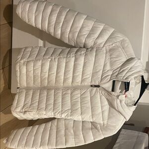 Spyder White Kids Puffer Jacket